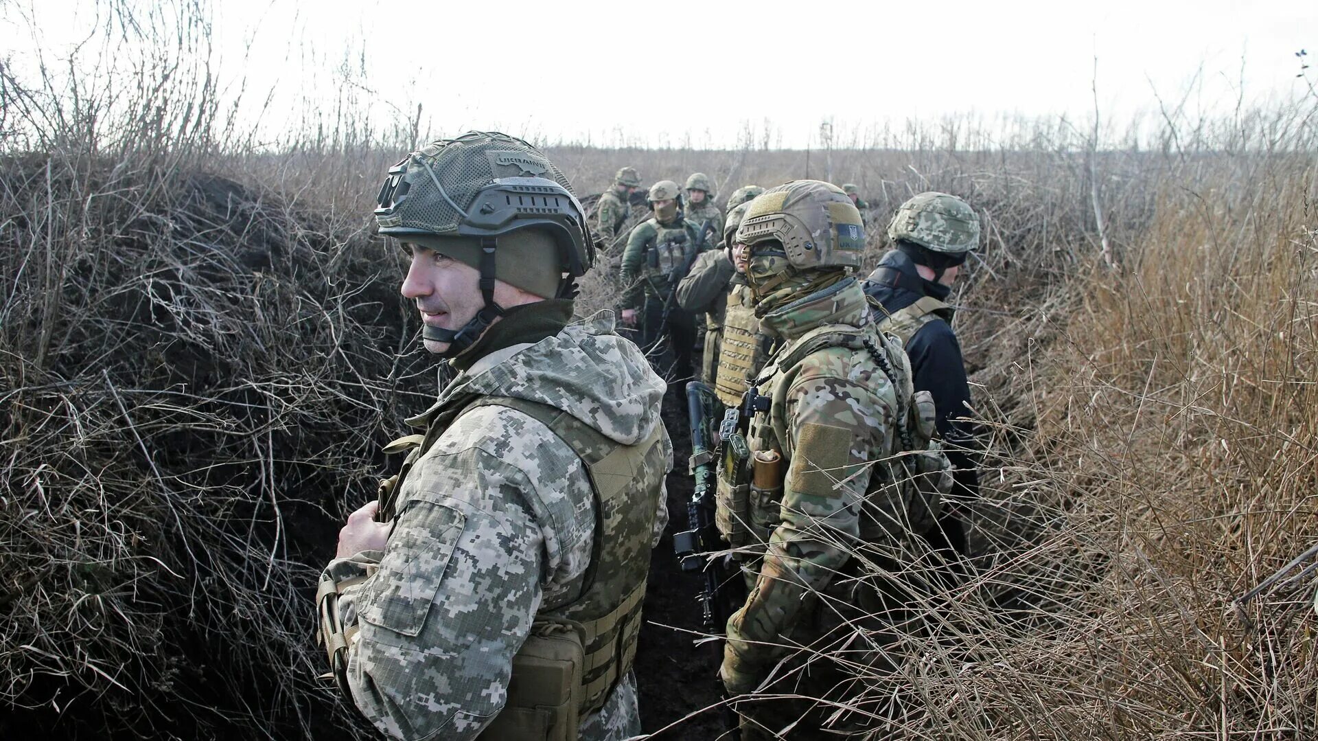 ВСУ на Донбассе. Российские силовики.