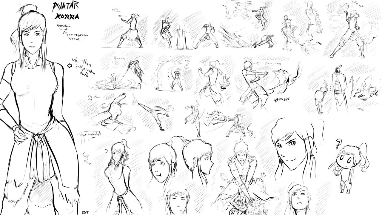 Avatar poses