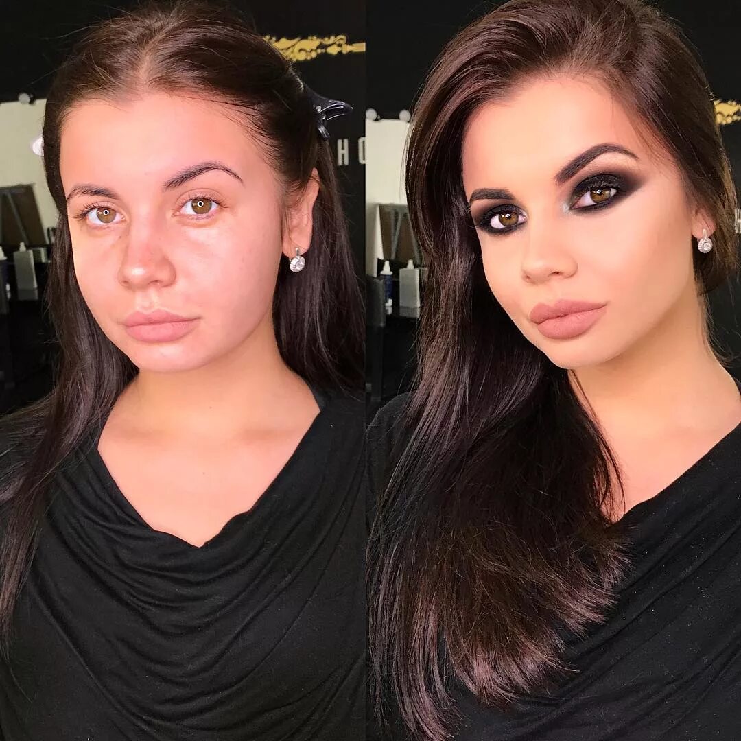 Как изменить внешность. Макияж до и после. Вечерний макияж до и после. Девушки до и после макияжа. Красивый макияж до и после.