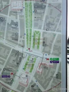 Москва пушкинская карта