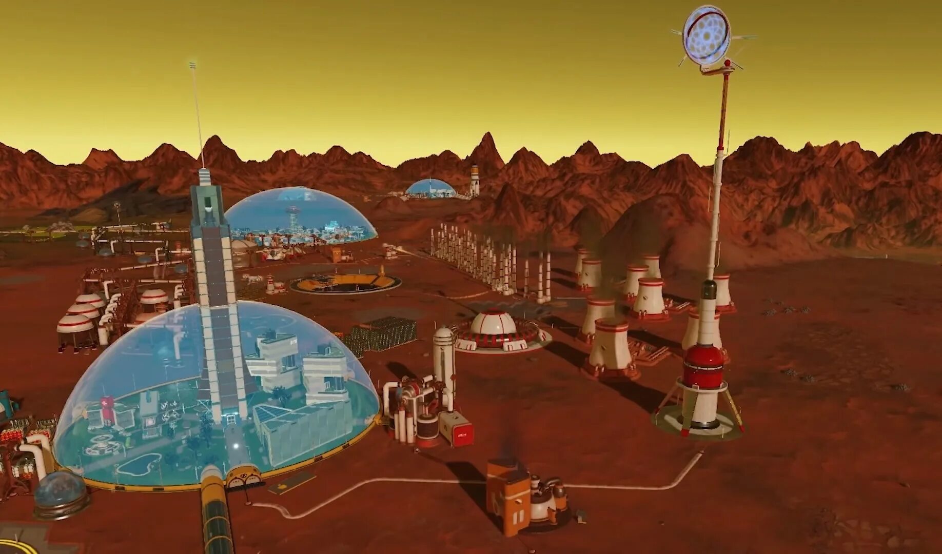 Surviving mars. Surviving mars терраформированный. surviving mars зеленая планета. surviving mars терраформирование. сурвайвинг марс грин планет.