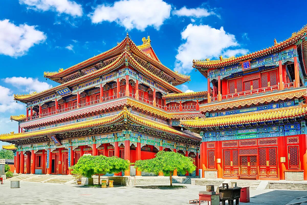 Храм Юнхэгун в Пекине. Юнхэгун храмы Китая. Храм ламы Пекин. Тибетский буддийский храм Юнхэгун.