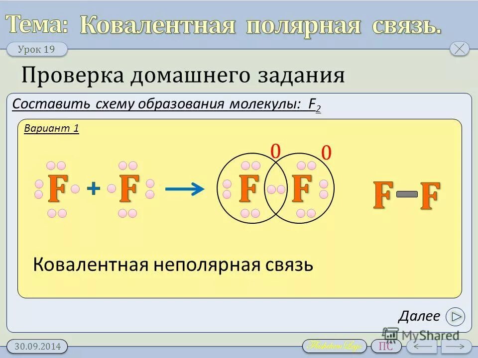 H2o имеет ковалентную полярную связь