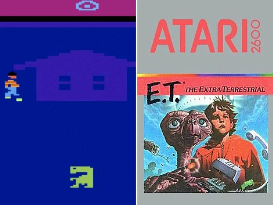 The extra years are. E.T. Atari 2600. E.T. the Extra-Terrestrial Atari 2600. Atari 2600 инопланетянин. Et game Atari.