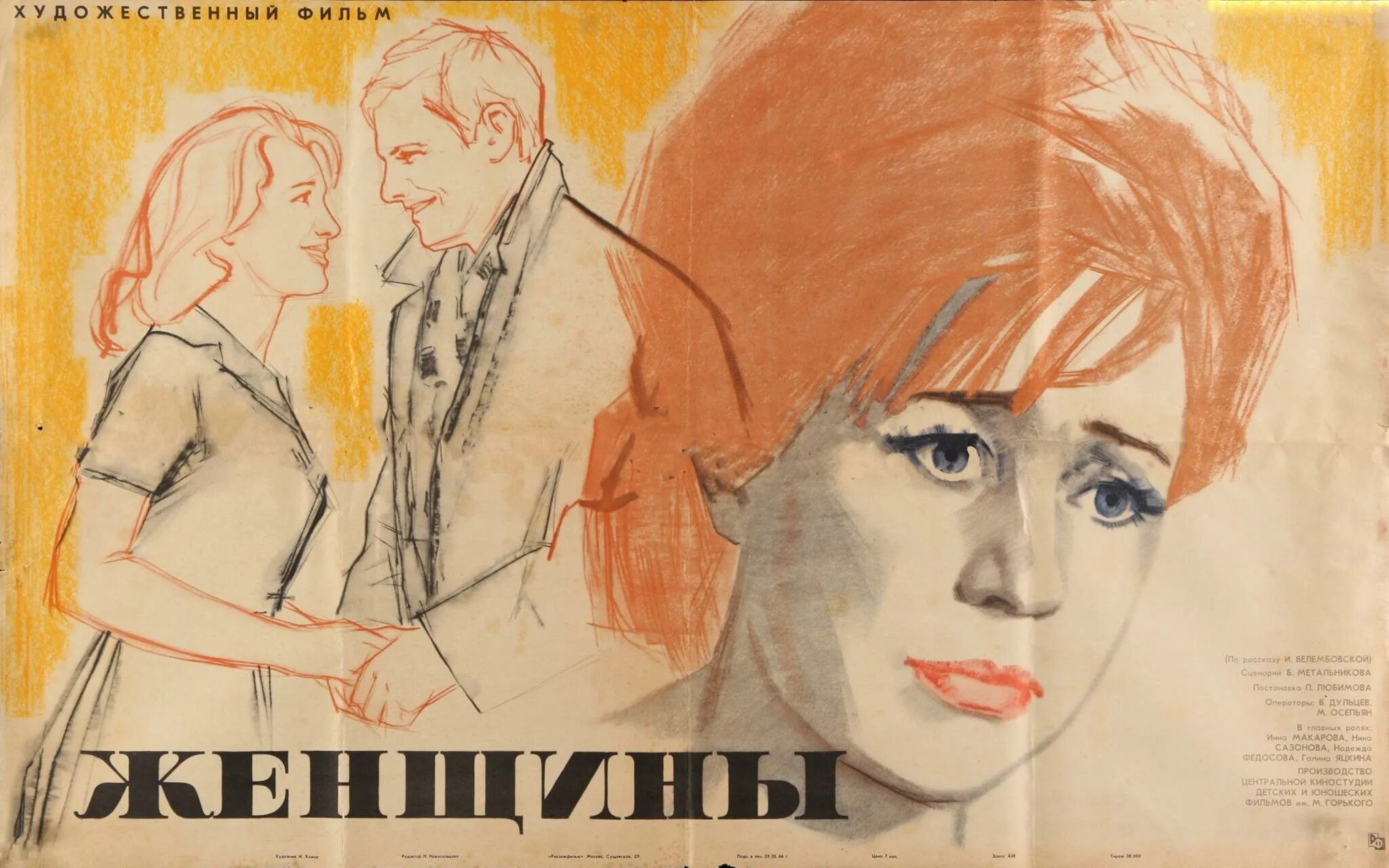 Кинофильм женщины 1965. Женщины в советских фильмах.