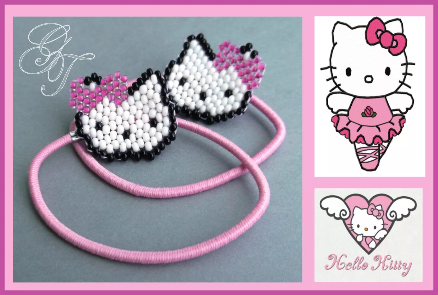 как сплести хеллоу китти. термомозаика хелло китти маленькая. хеллоу китти бисер. как сплести хеллоу китти. бисер хеллоу хеллоу китти.
