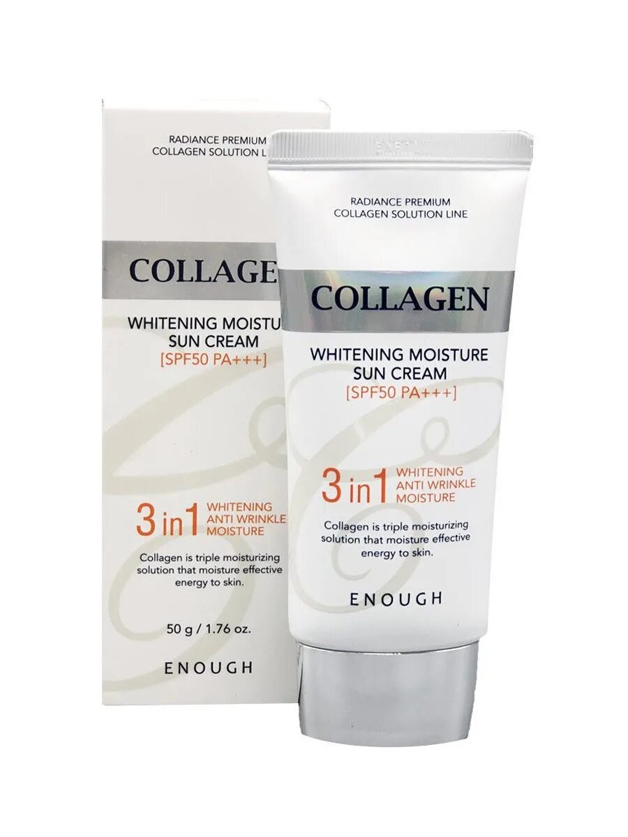 Enough солнцезащитный крем с коллагеном. Enough крем collagen moisture sun cream 50мл. Enough collagen moisture sun cream spf50. Солнцезащитный крем для лица collagen. Солнцезащитный крем 3 в 1 enough collagen whitening moisture sun cream 3 in 1 spf50+ pa+++.