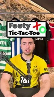 Footy tic tac toe