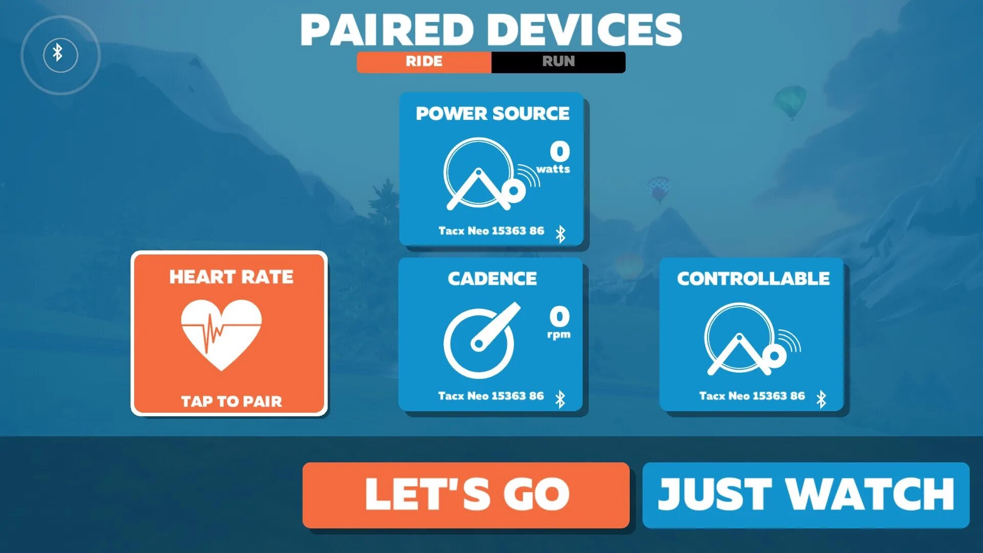 Pairing devices. Pairing devices