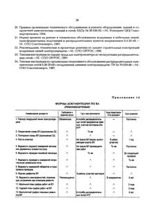 Типовая инструкция по ремонту воздушных линий