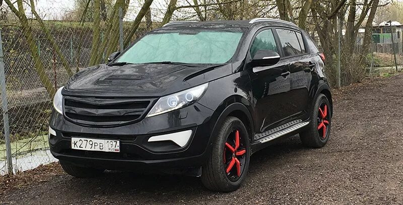 Небольшая подборка качественного тюнинга Sportage - KIA Sportage (3G), 2 л, 2014