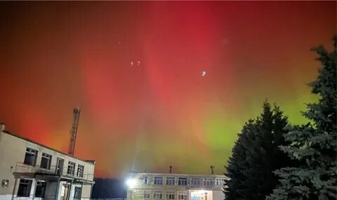 Северное сияние 6 ноября 2023 года