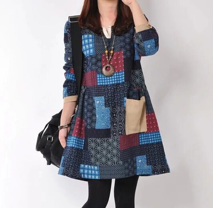 Комбинированная одежда из разных тканей. Пэчворк в одежде. Комбинированный платья. Модный трикотаж. Платье из джинсовой ткани.