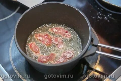 Печень по турецки с соевым
