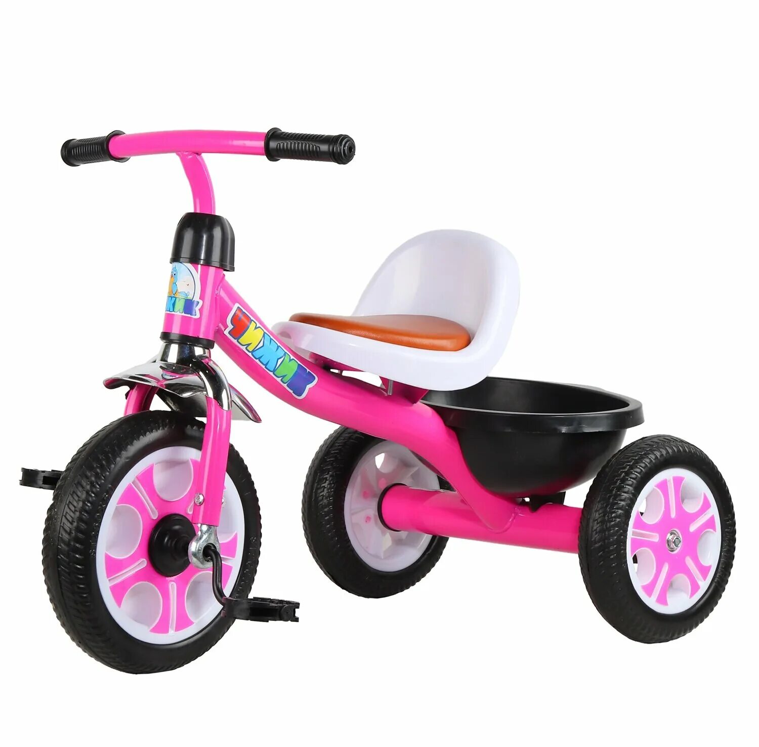 Велосипед трехколесный розовый. Велосипед 3-Кол."Чижик" ; розовый. Чижик велосипед 3-колесный. Детский велосипед Чижик трехколесный. Трехколесный велосипед Чижик t005.