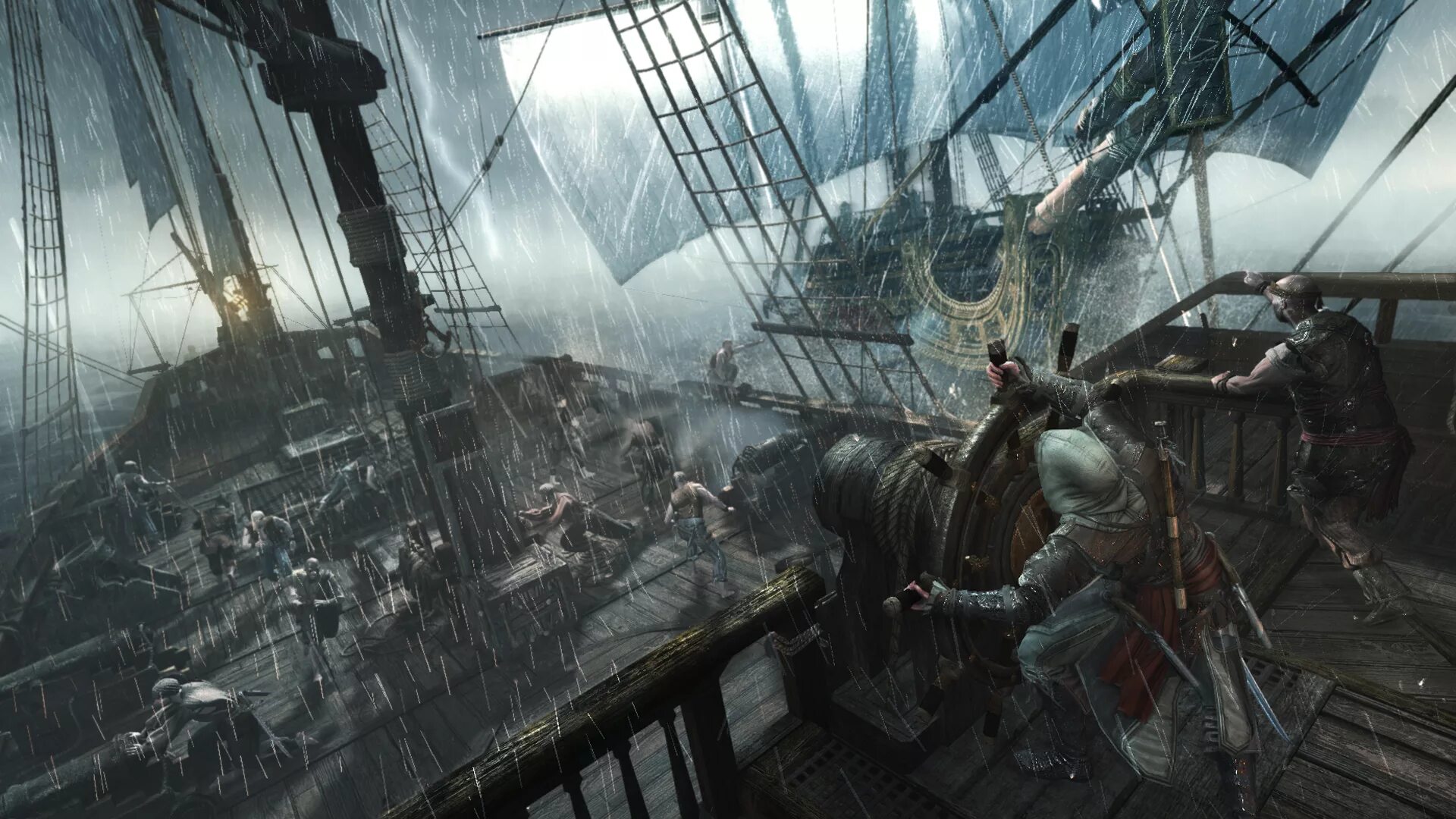Играть в черное море. Assassin's Creed 4 Black Flag. Летучий голландец ассасин Крид 4. Корабль призрак ассасин Крид 4.