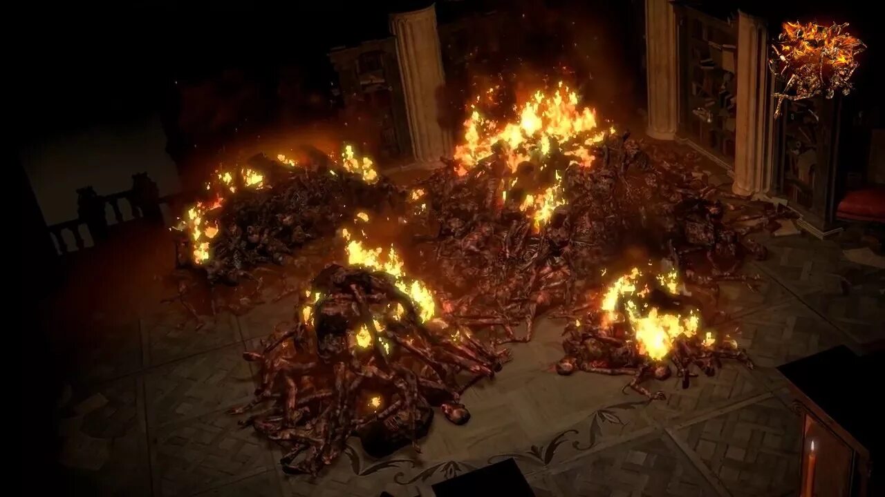 Burn a photo game