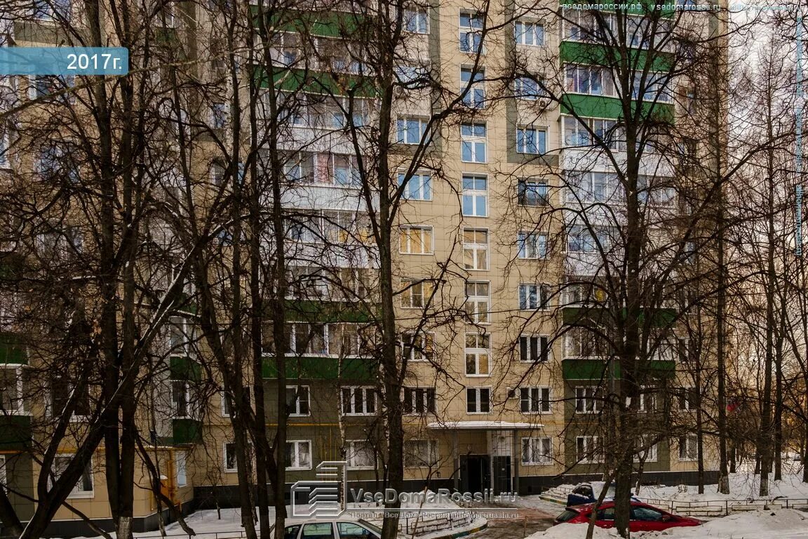 Moscow city, Kavkazskiy blvd house 35/2 К3. Apartment house