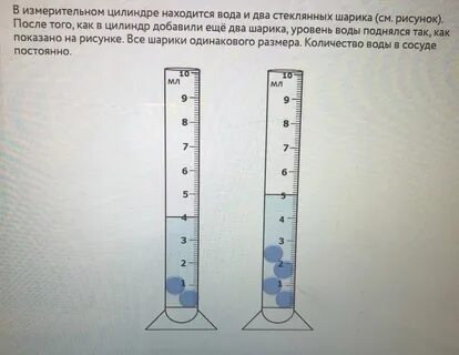 В пустой измерительный цилиндр массой 240