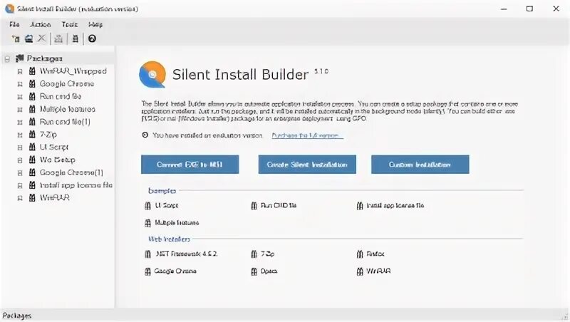 Install builder