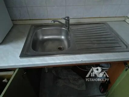 Установить нержавеющую мойку