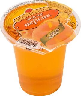 Персиковое желе