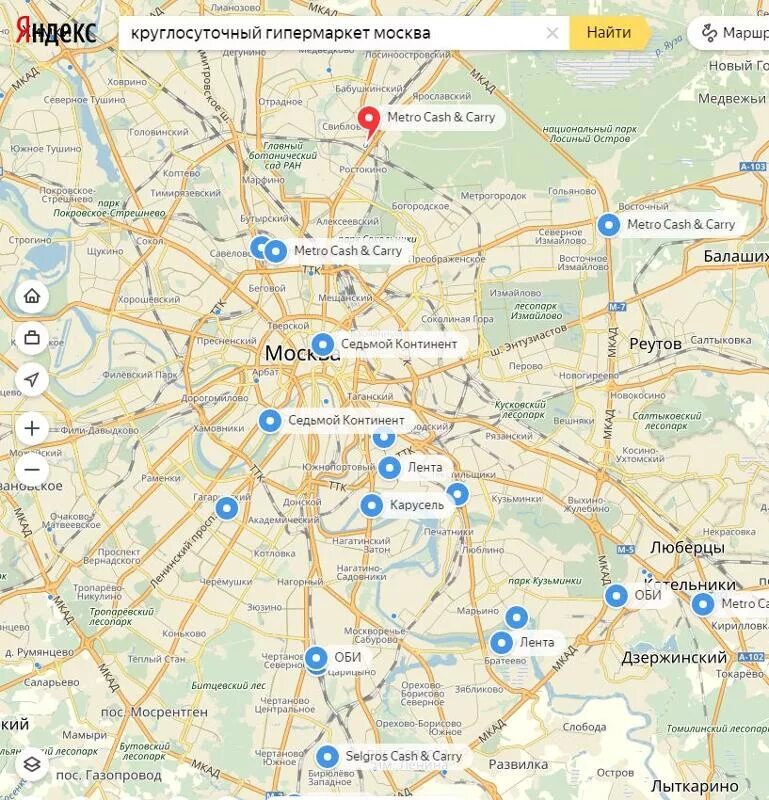 Маршруты походов выходного дня по Подмосковью группы Г.Я. Рыжавского