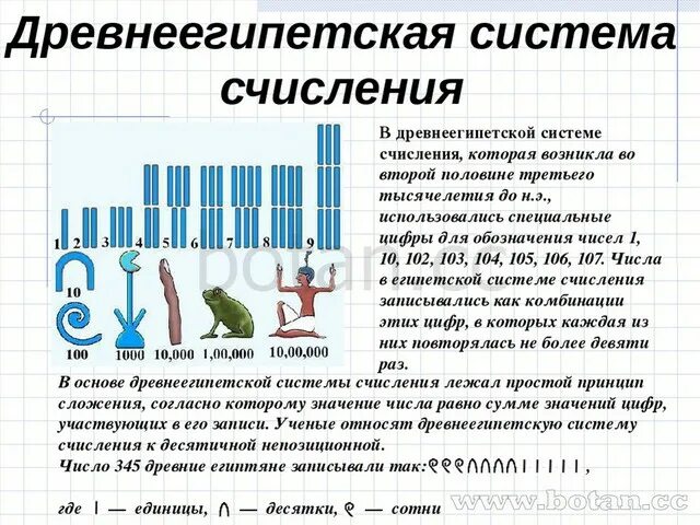 Переведи число 24 в древнеегипетскую систему счисления. Переведи число 24 в древнеегипетскую систему счисления