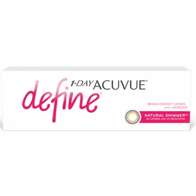 Natural shimmer. Acuvue 1-Day define natural Shimmer. 1 Day Acuvue define Shimmer. Оттеночные линзы Acuvue define. Acuvue 1-Day define natural Sparkle (30 линз).