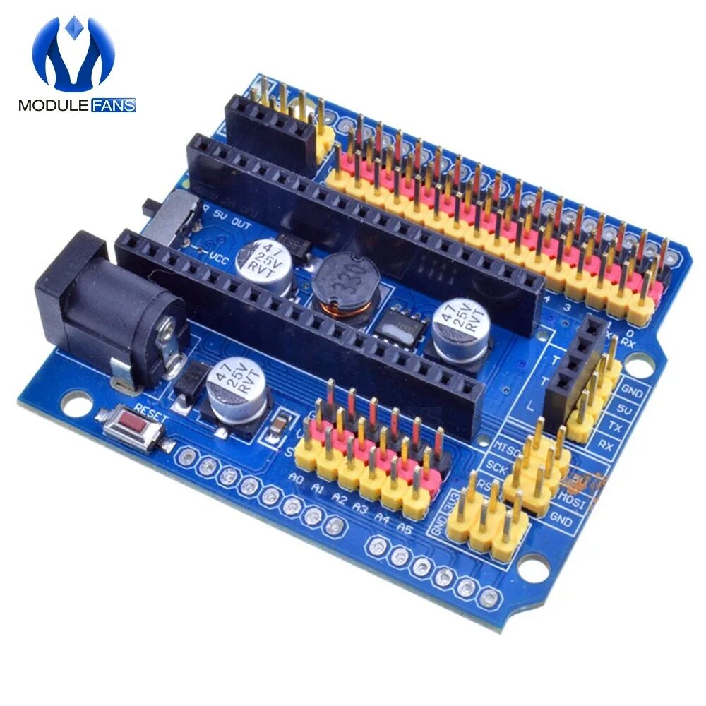 Arduino nano расширение. Arduino nano shield v3.0. sensor shield arduino nano. sensor shield v3. micro sensor shield module r3 leonardo one 5v 2a.