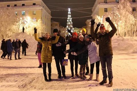 Новогодние праздники в кировске