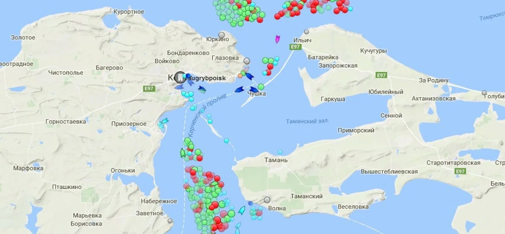 погода в керченском проливе на 3