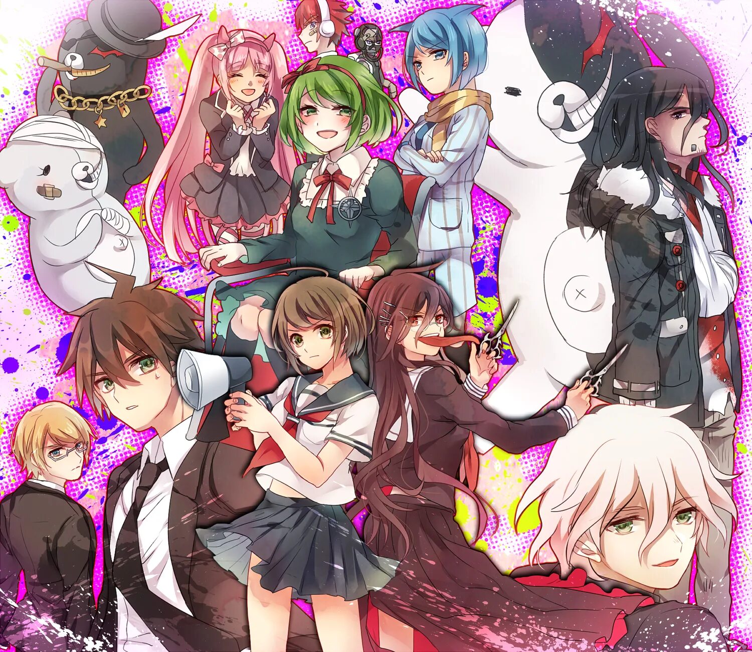 Danganronpa another another despair. Персонажи Данганронпы Ultra Despair girls. Данганронпа ультра Деспаир герлс. Персонажи Данганронпы another Episode.