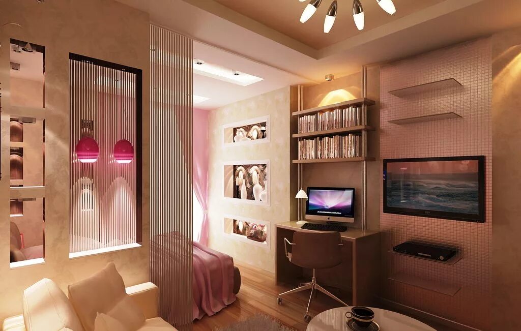 зонирование гостиная спальня 20 кв. интерьер однокомнатной квартиры. зонирование 1 комнатной квартиры 30 кв. м. комната 18 м на две зоны.