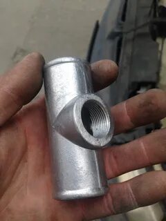Тройник под датчик