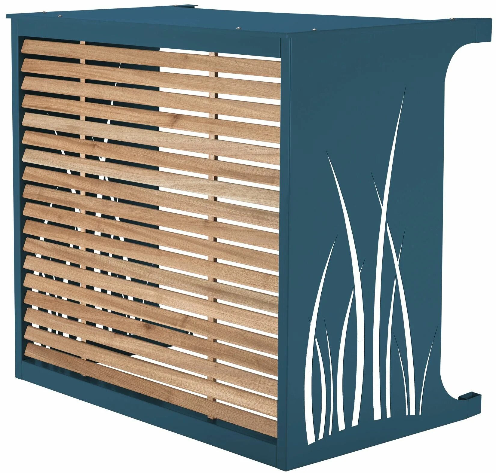 Короб для блока кондиционера. Декоративные корзины для кондиционеров. Короб для блока кондиционера. Ограждение защитное для кондиционера 1000x800x600 (ор-3). Защитный кожух для наружного блока кондиционера.