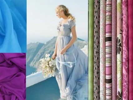 Летняя ткань для платья название