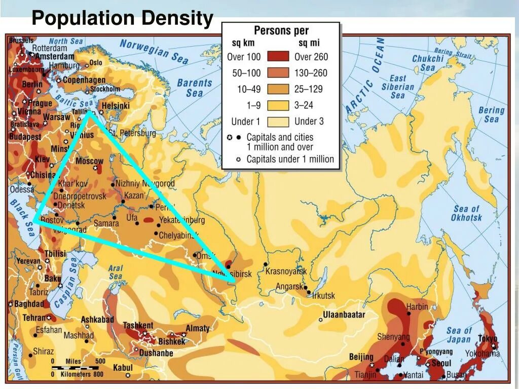 Какова средняя плотность населения в зоне севера. Плотность населения. Russian population density. Плотность населения России. Russia population density Map.