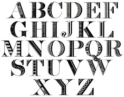 12 Shaded Alphabet Fonts Images - Letter Shaded Fonts, Font Alphabet ...