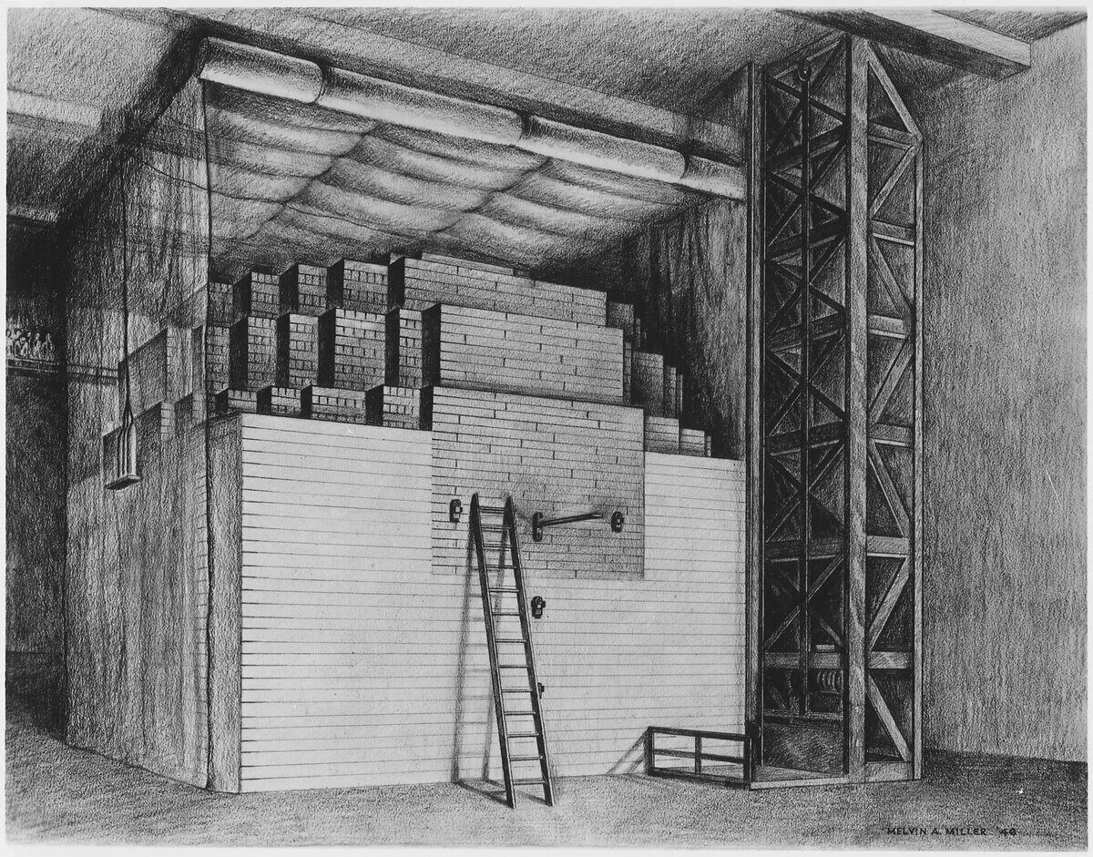Первый ядерный реактор Энрико ферми. Энрико ферми ядерный реактор Чикагская поленница. 1942 Первый ядерный реактор Энрико ферми. 1942 Г. – создан первый атомный реактор в США..