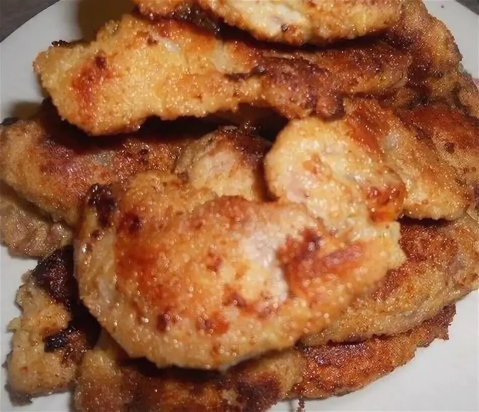 Свиные отбивные по домашнему! Дети просят еще, очень вкусно получается. - смотре