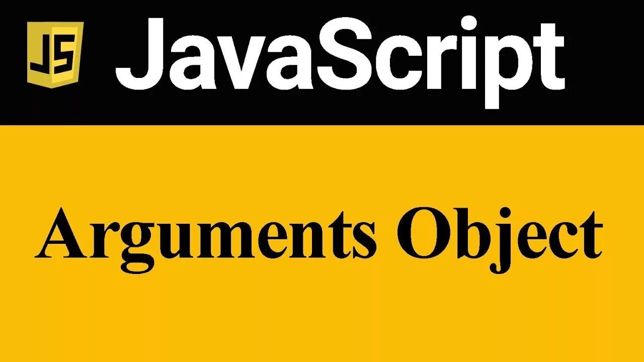Object arguments