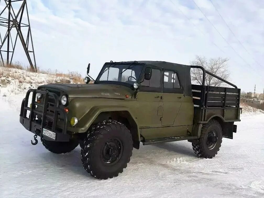 Пикап барс военный. УАЗ-ГАЗ «Барс-01». УАЗ Барс 01 на базе ГАЗ 66. УАЗ 3151 на колесах ГАЗ 66. Пикап на базе УАЗ Барс.