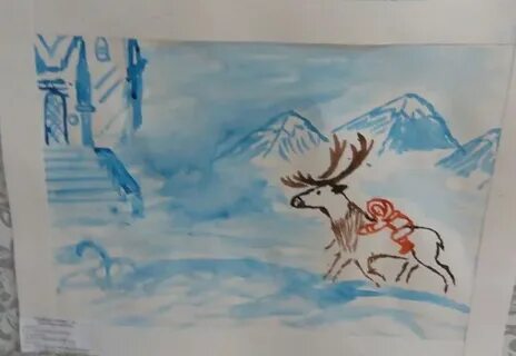 Рисунки класс к сказке снежная королева