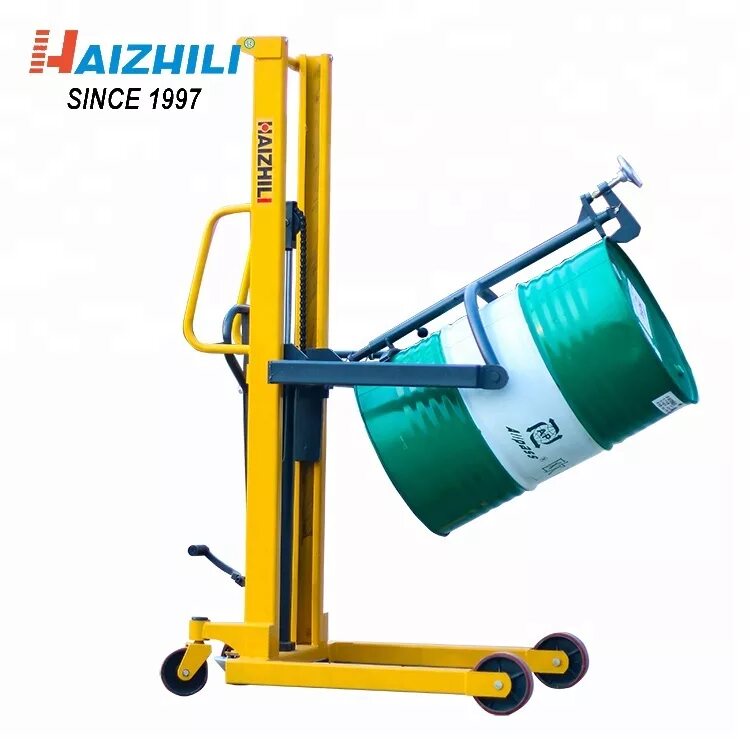 Подъёмник для загрузки бочек (Drum Lifter). Drum Lifter,manual,Hydraulic. Подъемник для барабанов. Подъемник для бочек масла горизонтальный.