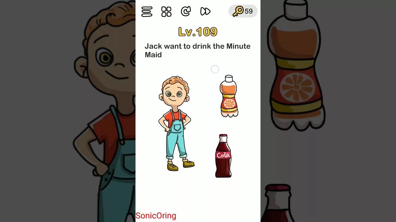 Джек хочет выпить minute Maid. Brain out Джек хочет выпить minute Maid. Brain out 129. Джек хочет выпить minute Maid прохождение Brain.