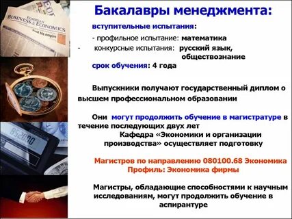 Бакалавр менеджмента