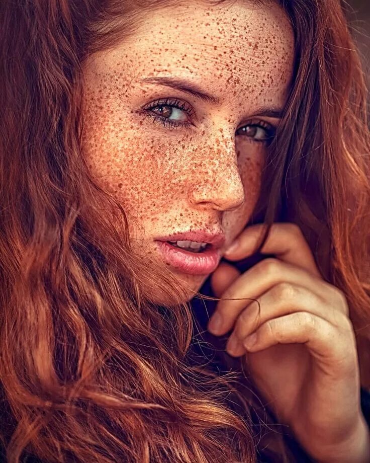 Freckles girl