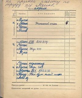 Школьный дневник школы 2