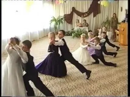Танец вальс в детском саду видео